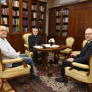 Kardinal Bozanić primio dekana Pravnog fakulteta HKS-a